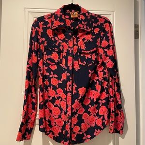 Tory Burch Flowered Blouse